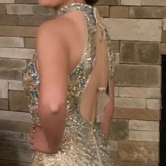 Prom dress and matching ballerina shoes. - Picture 6 of 10